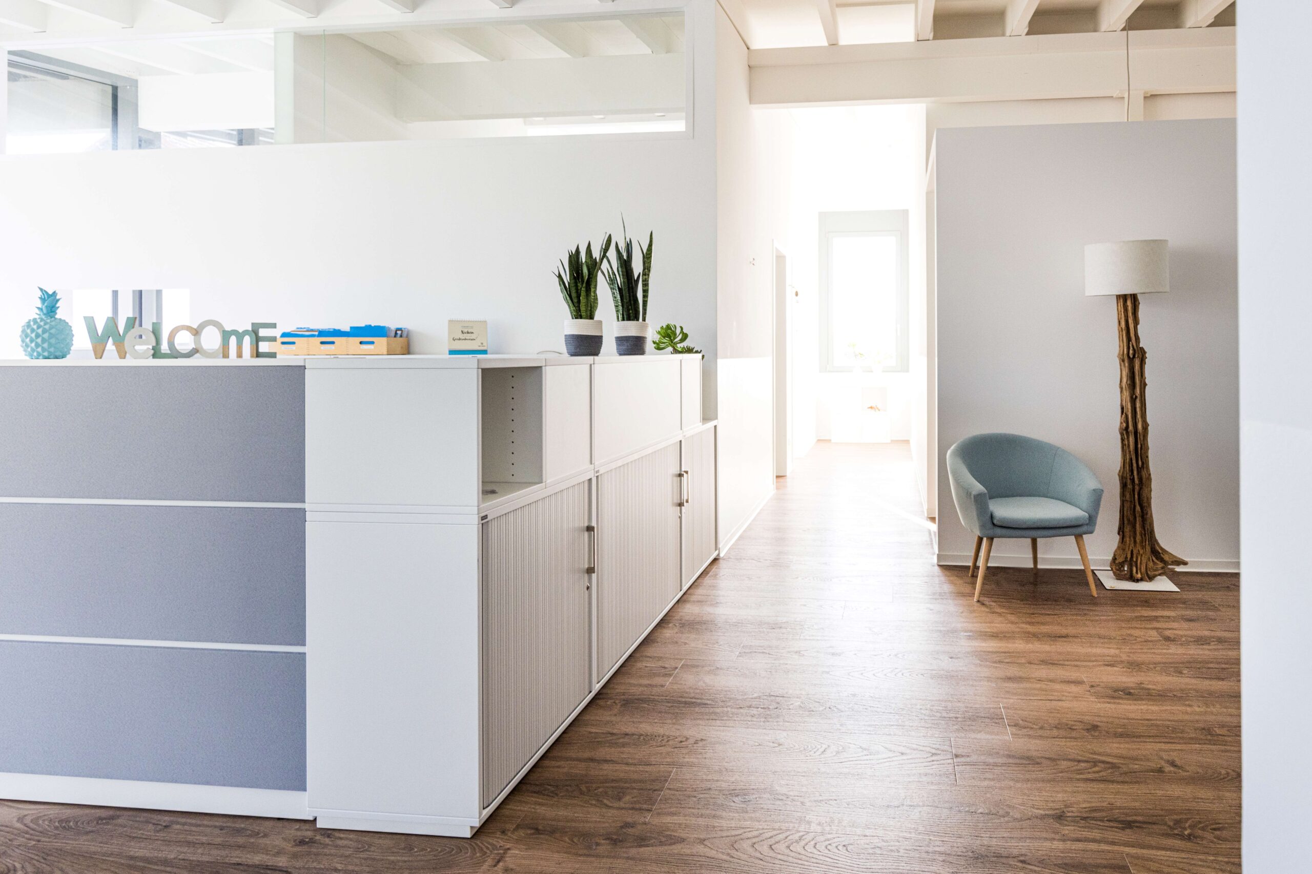 Eingangsbereich Anmeldung